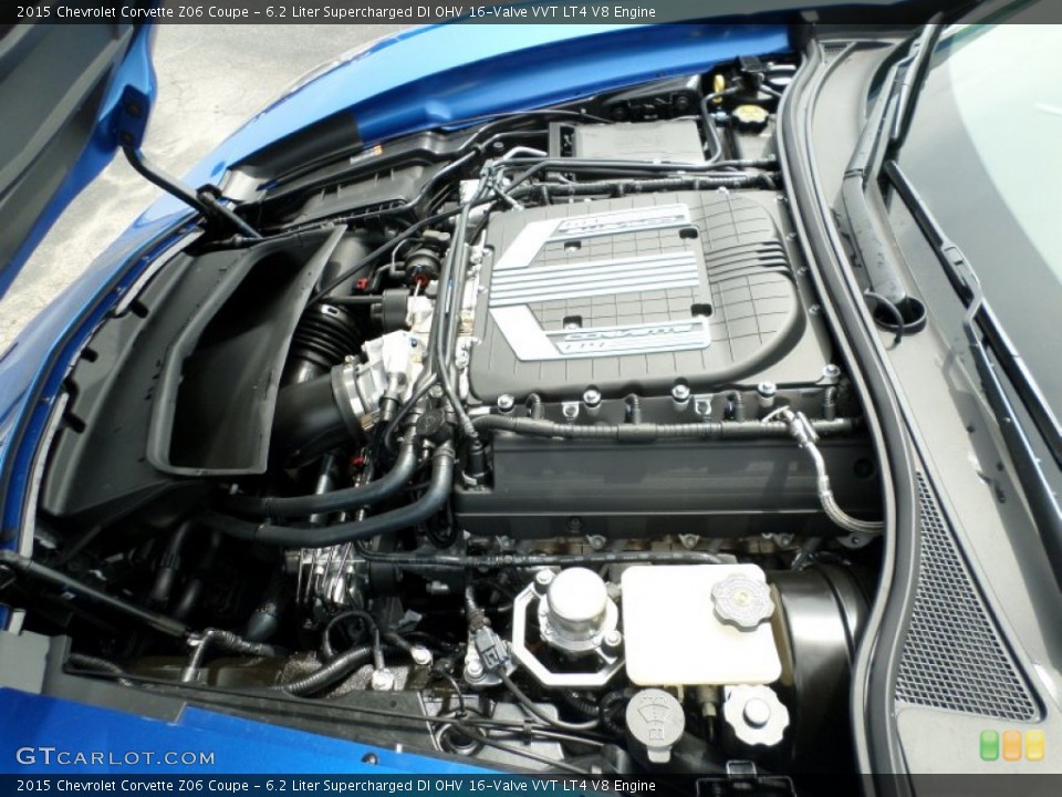 6.2 Liter Supercharged DI OHV 16-Valve VVT LT4 V8 Engine for the 2015 Chevrolet Corvette #104970205
