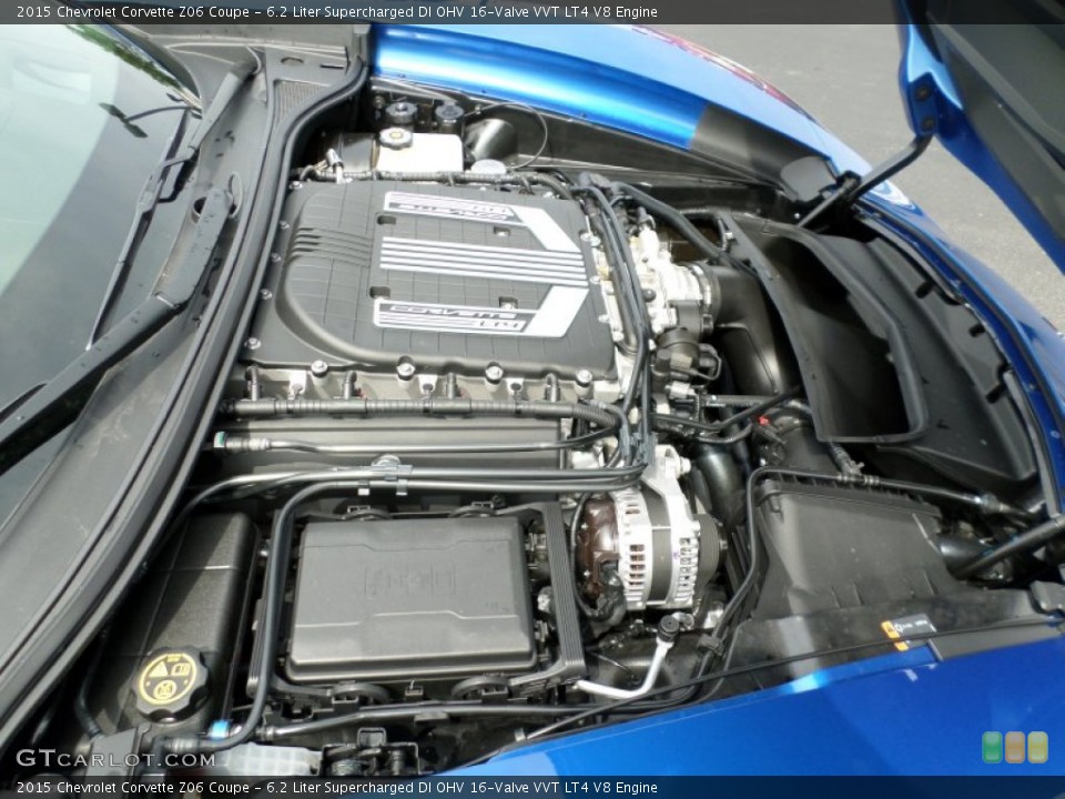 6.2 Liter Supercharged DI OHV 16-Valve VVT LT4 V8 Engine for the 2015 Chevrolet Corvette #104970220