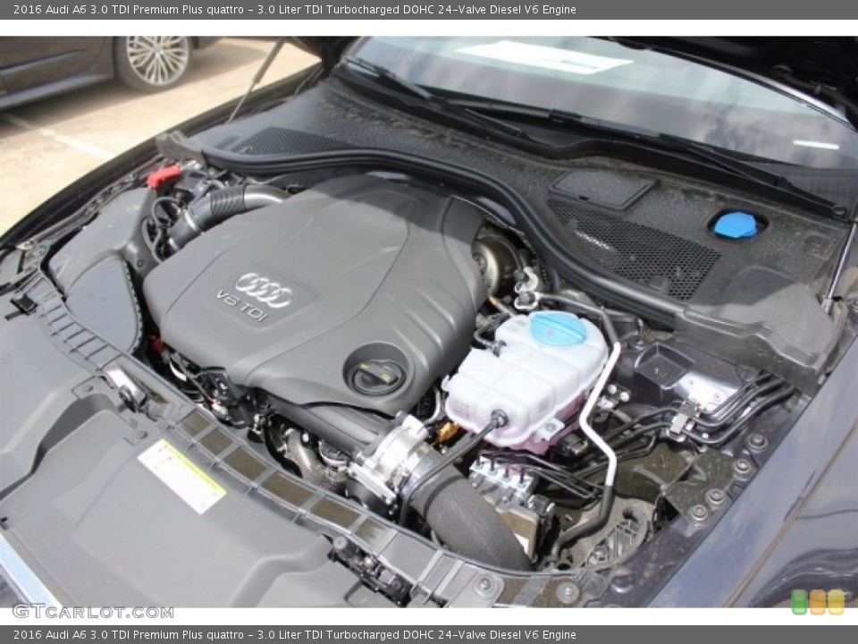 3.0 Liter TDI Turbocharged DOHC 24-Valve Diesel V6 Engine for the 2016 Audi A6 #105006597