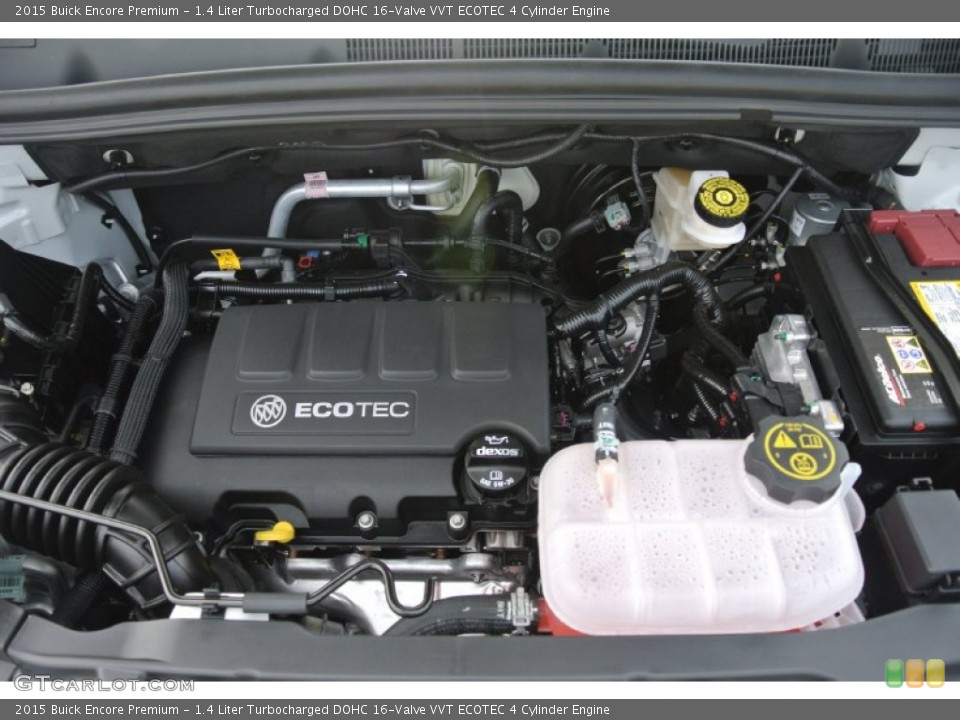 1.4 Liter Turbocharged DOHC 16-Valve VVT ECOTEC 4 Cylinder Engine for the 2015 Buick Encore #105075516