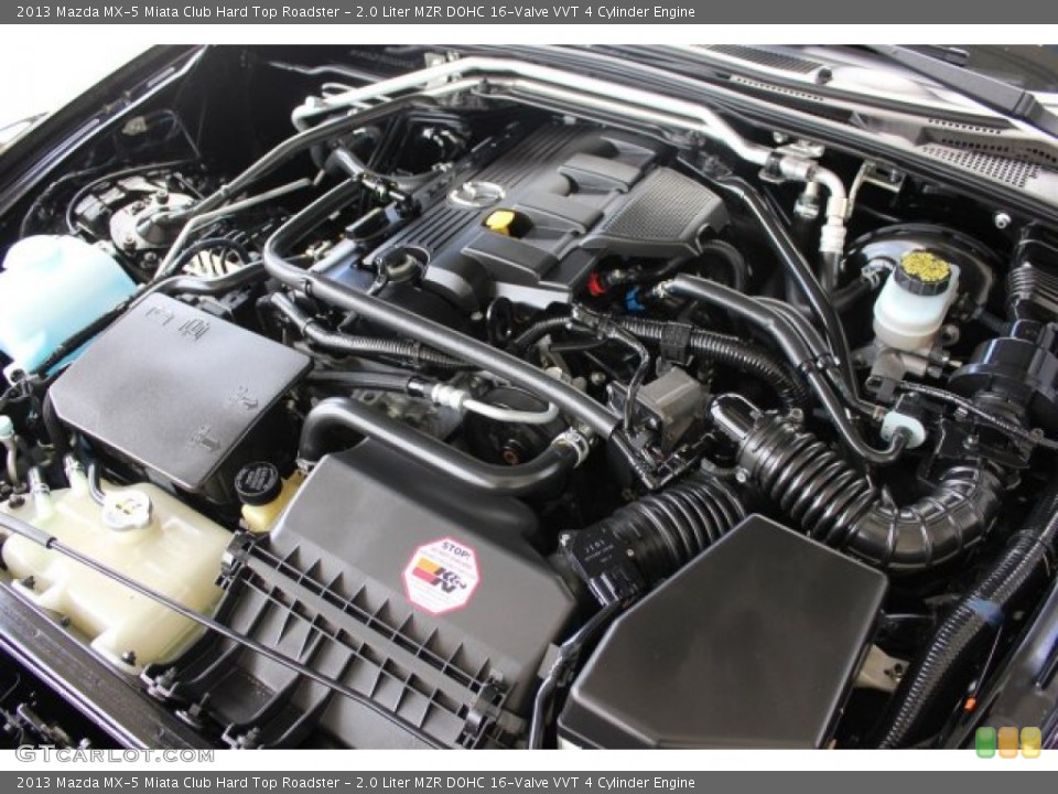 2.0 Liter MZR DOHC 16-Valve VVT 4 Cylinder Engine for the 2013 Mazda MX-5 Miata #105084033
