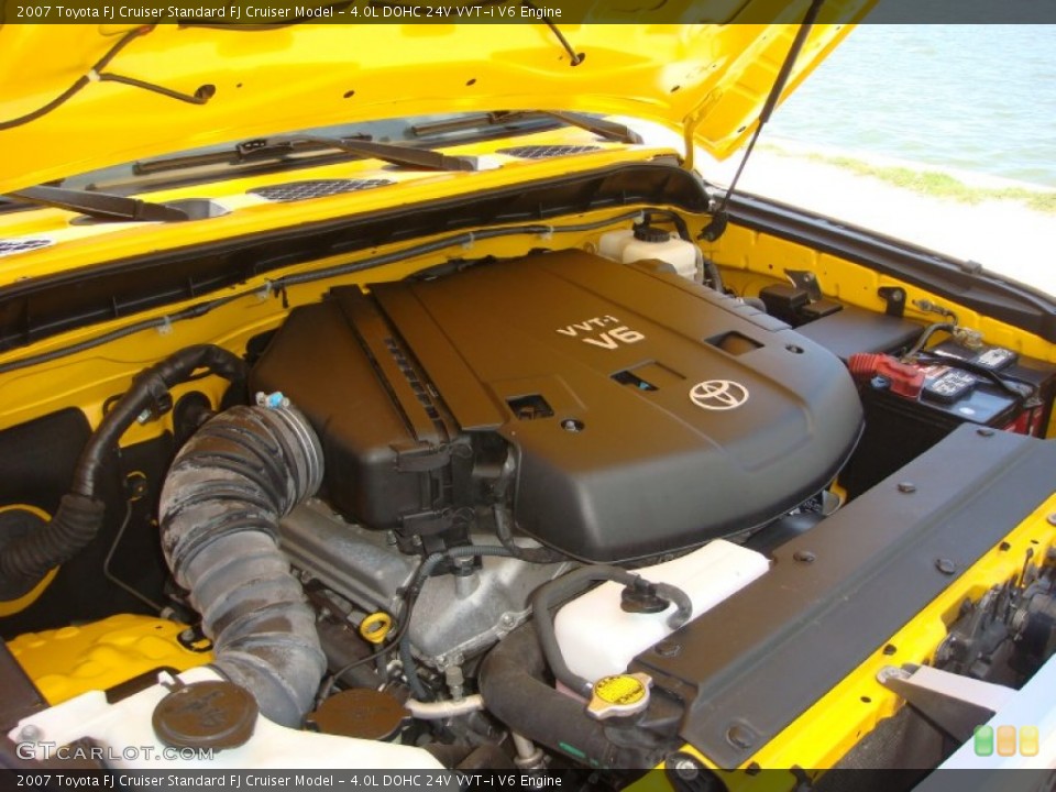 4.0L DOHC 24V VVT-i V6 2007 Toyota FJ Cruiser Engine