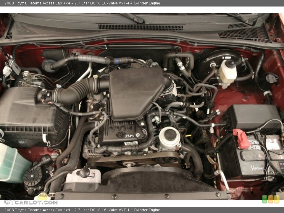 2.7 Liter DOHC 16-Valve VVT-i 4 Cylinder Engine for the 2008 Toyota Tacoma #105120216