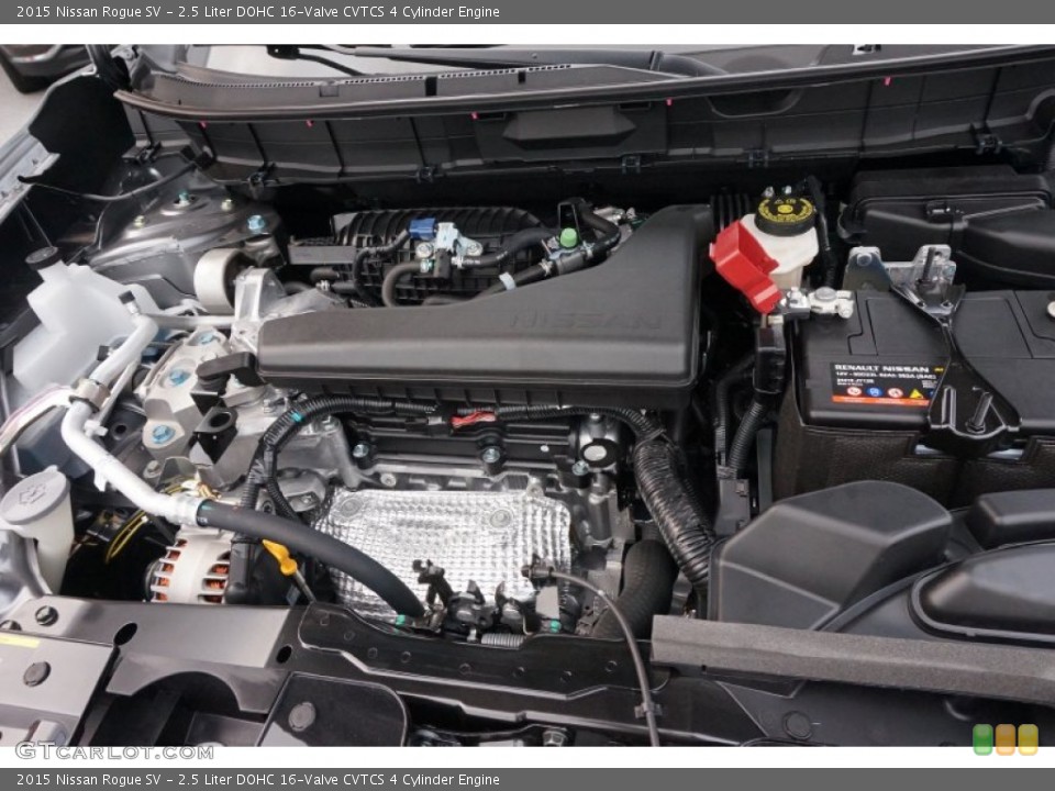 2.5 Liter DOHC 16-Valve CVTCS 4 Cylinder Engine for the 2015 Nissan Rogue #105223586