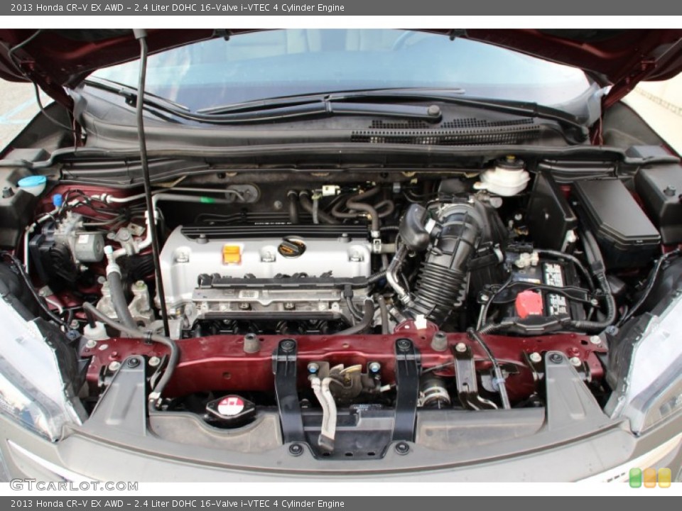 2.4 Liter DOHC 16-Valve i-VTEC 4 Cylinder 2013 Honda CR-V Engine
