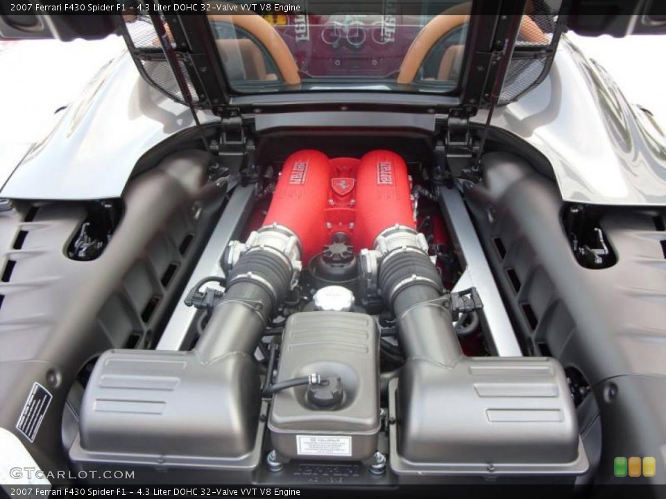 4.3 Liter DOHC 32-Valve VVT V8 Engine for the 2007 Ferrari F430 #10522846