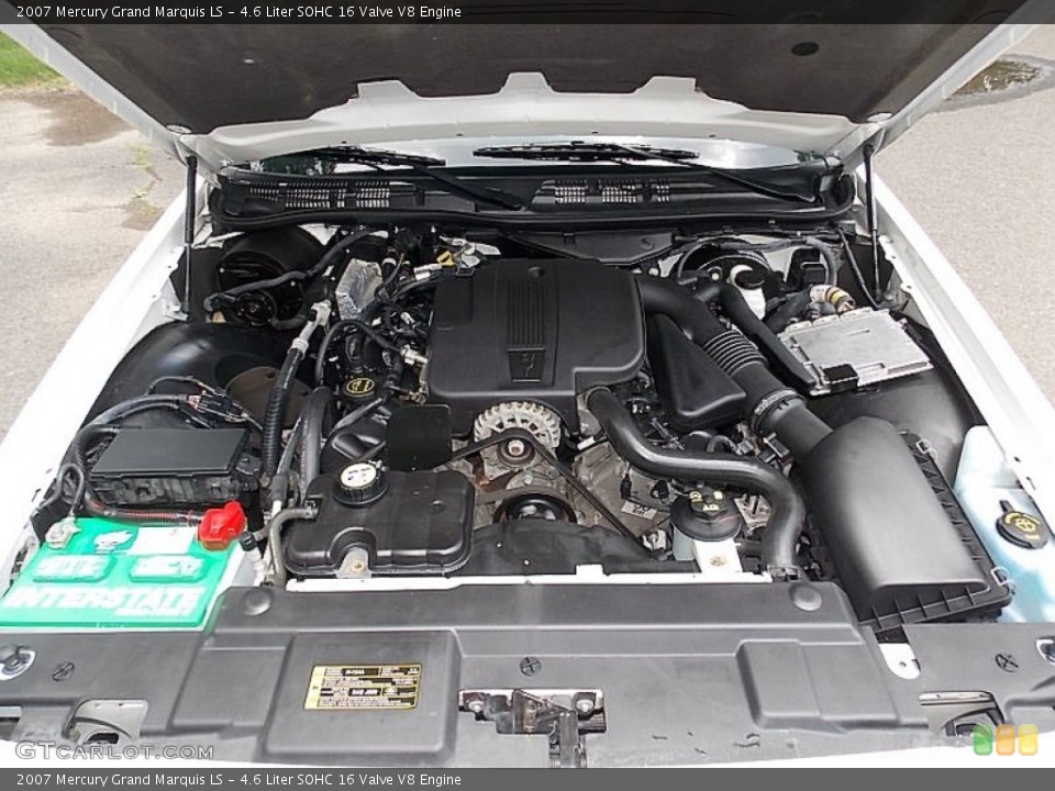 4.6 Liter SOHC 16 Valve V8 Engine for the 2007 Mercury Grand Marquis #105240263
