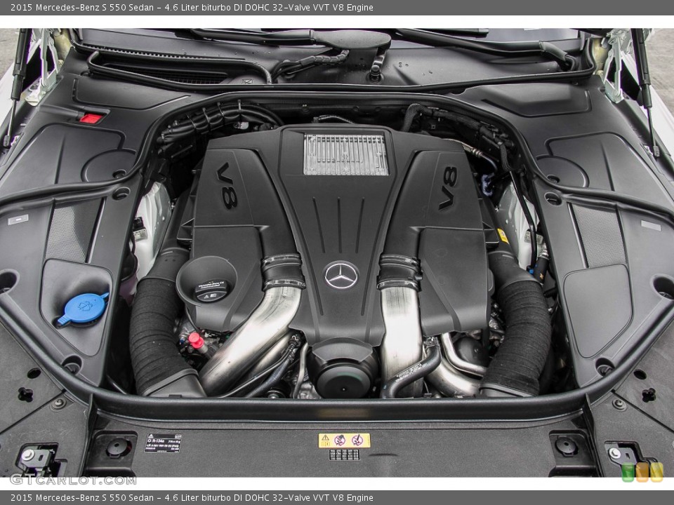 4.6 Liter biturbo DI DOHC 32-Valve VVT V8 Engine for the 2015 Mercedes-Benz S #105257886
