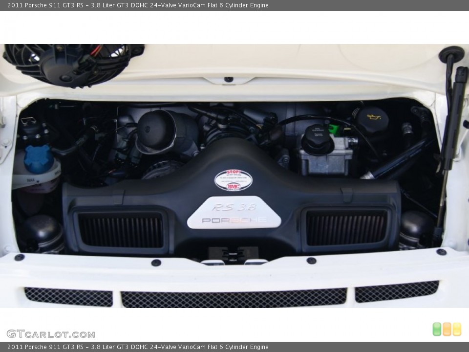 3.8 Liter GT3 DOHC 24-Valve VarioCam Flat 6 Cylinder Engine for the 2011 Porsche 911 #105259245
