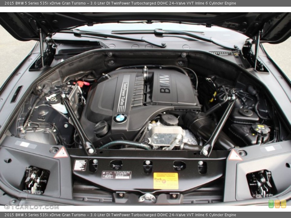 3.0 Liter DI TwinPower Turbocharged DOHC 24-Valve VVT Inline 6 Cylinder Engine for the 2015 BMW 5 Series #105289160