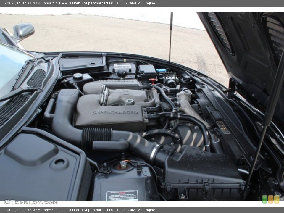 4.0 Liter R Supercharged DOHC 32-Valve V8 Engine for the 2002 Jaguar XK #105302537