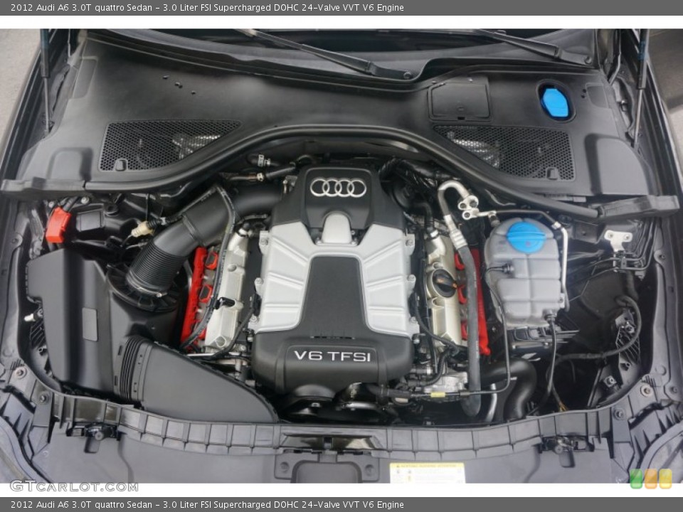 3.0 Liter FSI Supercharged DOHC 24-Valve VVT V6 Engine for the 2012 Audi A6 #105339981