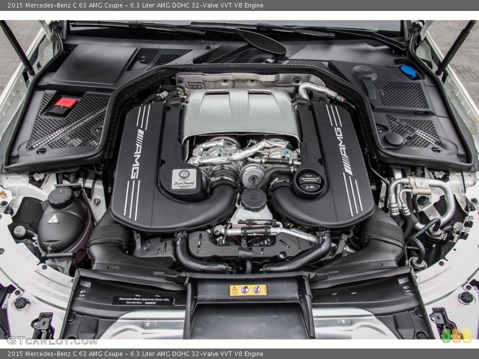 6.3 Liter AMG DOHC 32-Valve VVT V8 Engine for the 2015 Mercedes-Benz C #105366622