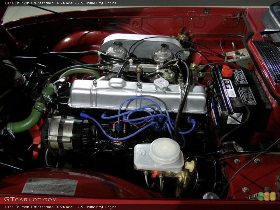 2.5L Inline 6cyl. Engine for the 1974 Triumph TR6 #105444