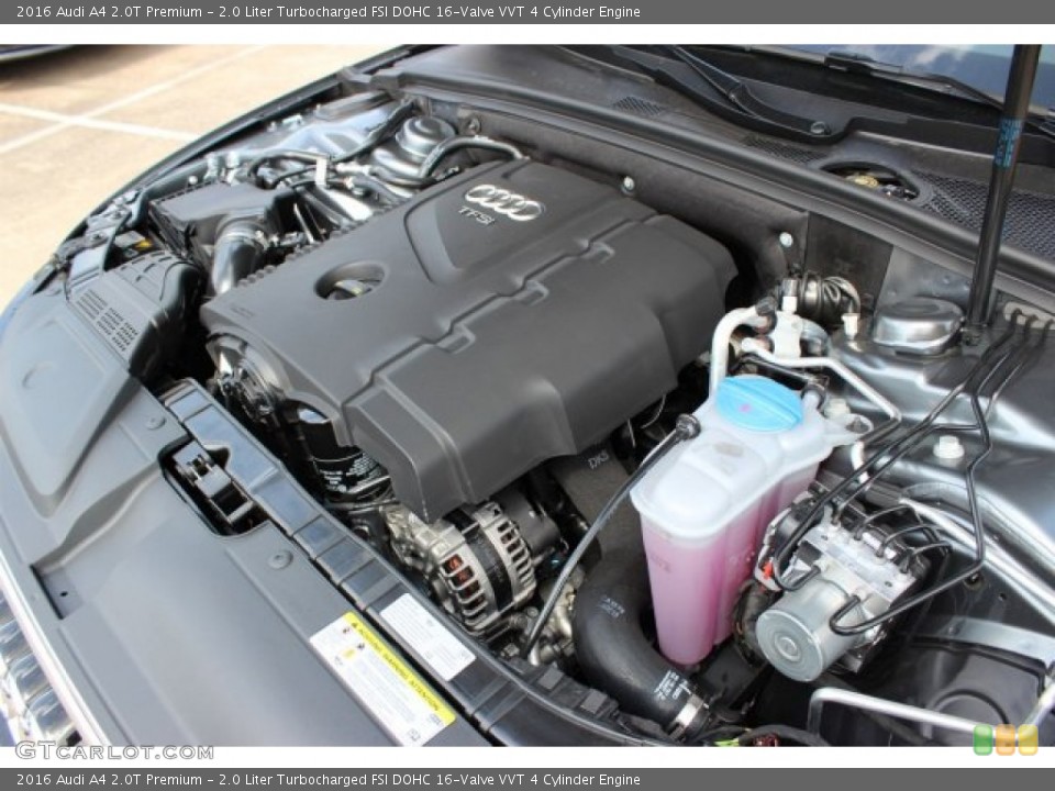 2.0 Liter Turbocharged FSI DOHC 16-Valve VVT 4 Cylinder Engine for the 2016 Audi A4 #105467055