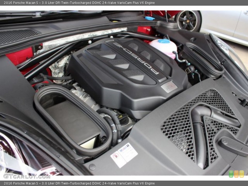 3.0 Liter DFI Twin-Turbocharged DOHC 24-Valve VarioCam Plus V6 Engine for the 2016 Porsche Macan #105467904