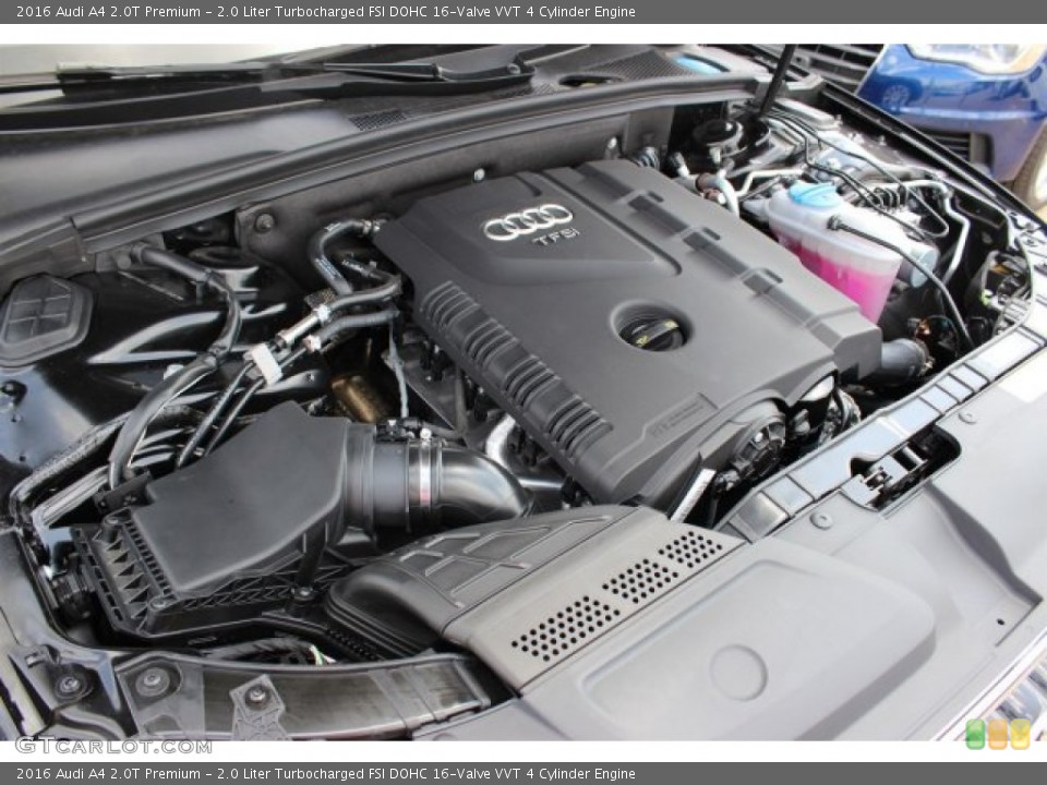2.0 Liter Turbocharged FSI DOHC 16-Valve VVT 4 Cylinder Engine for the 2016 Audi A4 #105492724