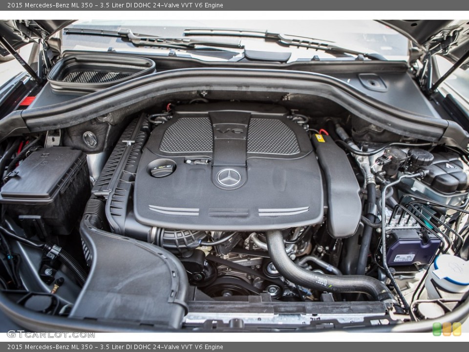 3.5 Liter DI DOHC 24-Valve VVT V6 2015 Mercedes-Benz ML Engine