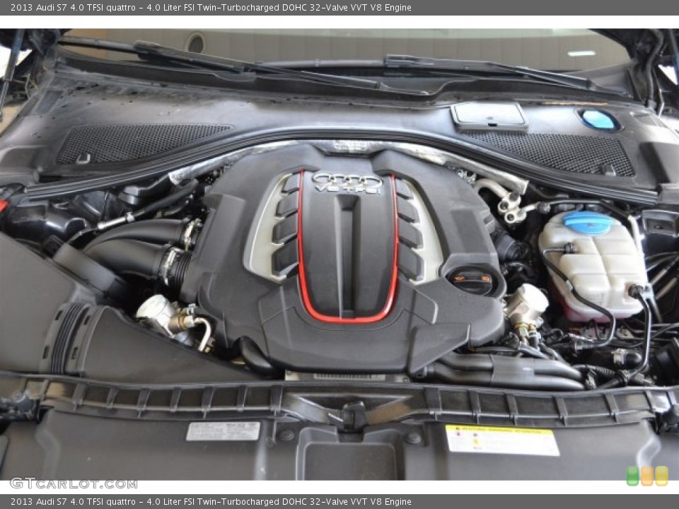 4.0 Liter FSI Twin-Turbocharged DOHC 32-Valve VVT V8 Engine for the 2013 Audi S7 #105509038