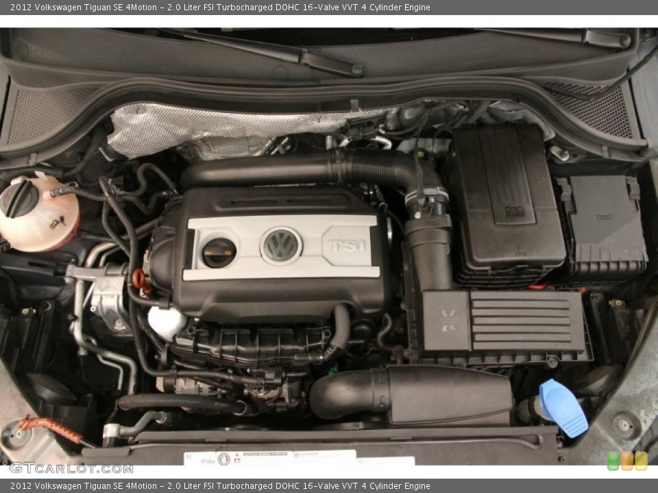 2.0 Liter FSI Turbocharged DOHC 16-Valve VVT 4 Cylinder Engine for the 2012 Volkswagen Tiguan #105534377