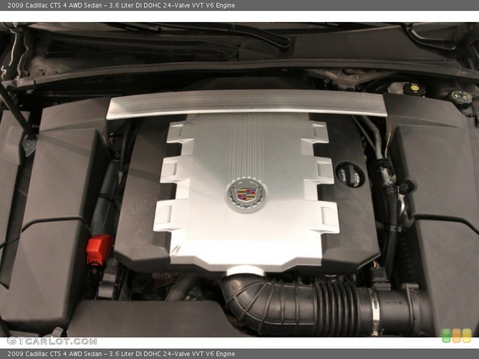 3.6 Liter DI DOHC 24-Valve VVT V6 2009 Cadillac CTS Engine