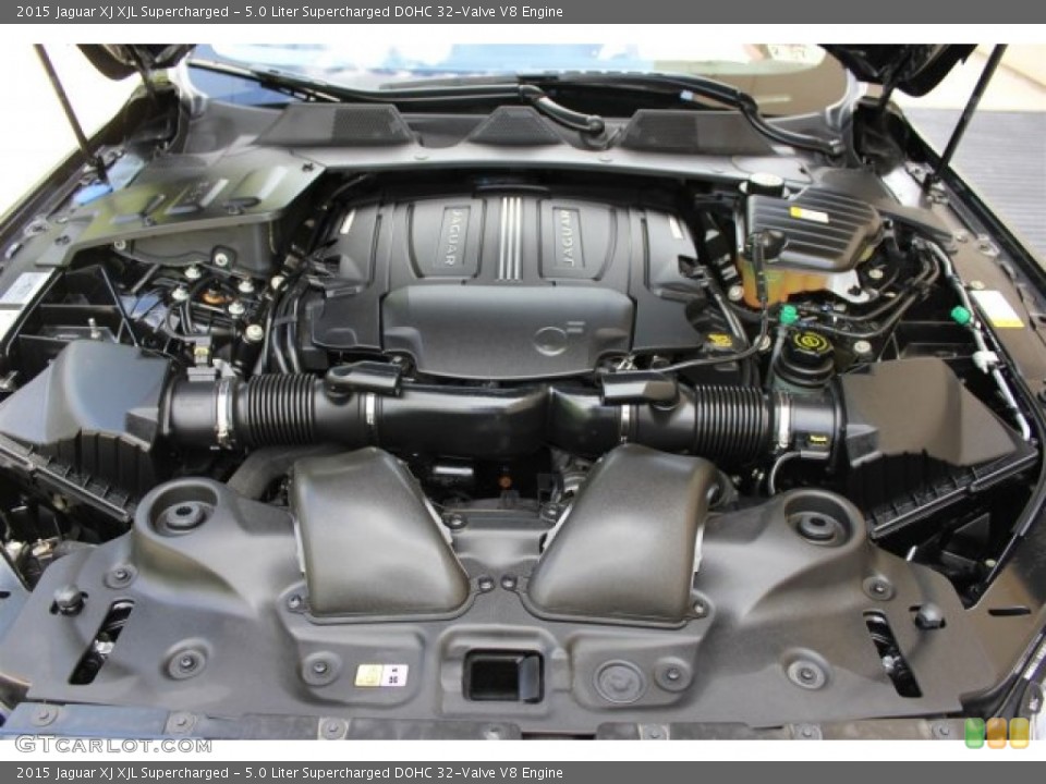 5.0 Liter Supercharged DOHC 32-Valve V8 Engine for the 2015 Jaguar XJ #105580965