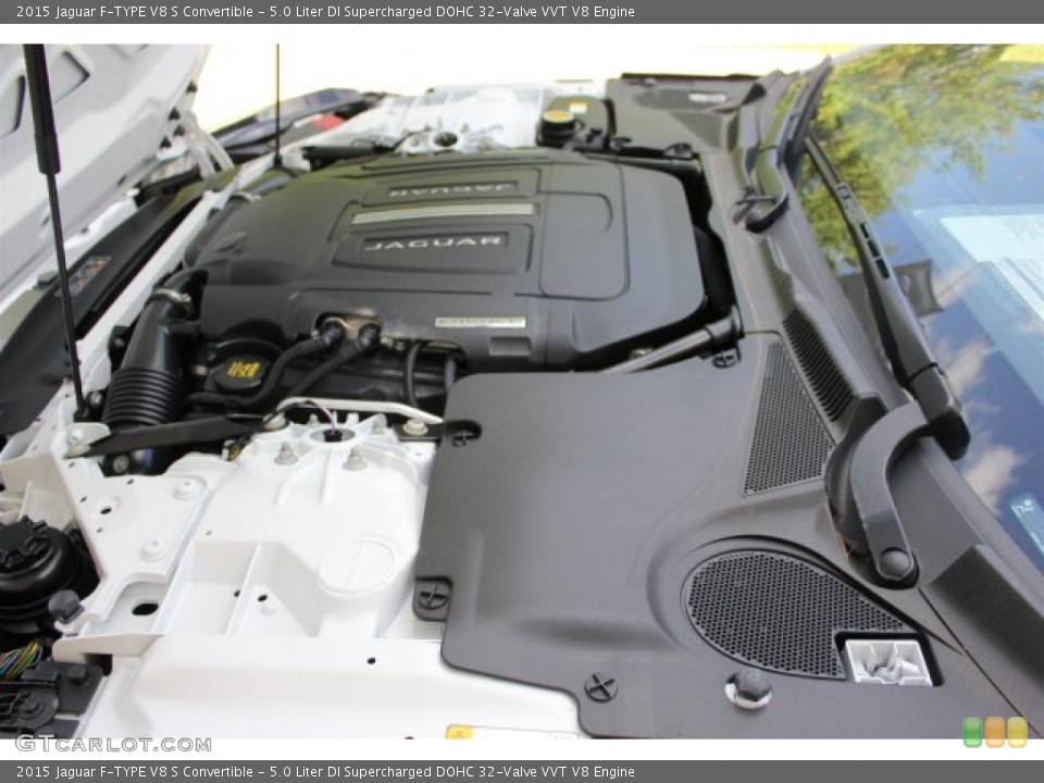 5.0 Liter DI Supercharged DOHC 32-Valve VVT V8 Engine for the 2015 Jaguar F-TYPE #105581748