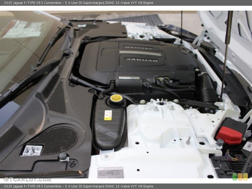 5.0 Liter DI Supercharged DOHC 32-Valve VVT V8 Engine for the 2015 Jaguar F-TYPE #105581769