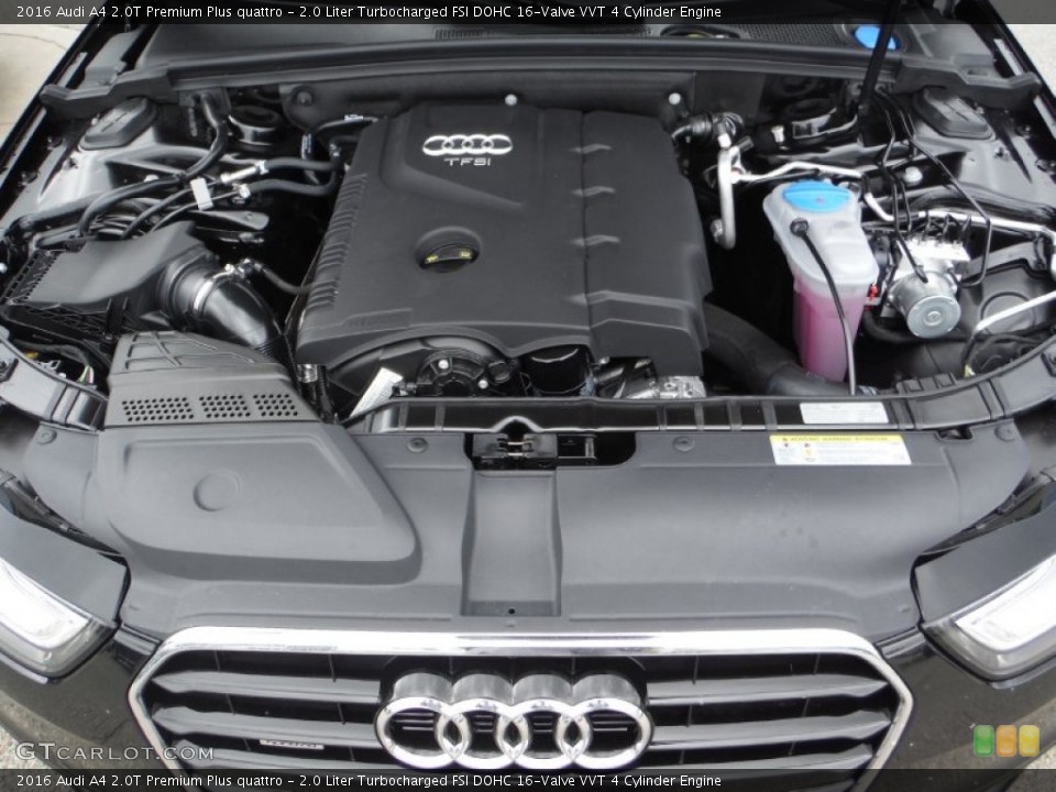 2.0 Liter Turbocharged FSI DOHC 16-Valve VVT 4 Cylinder Engine for the 2016 Audi A4 #105600783