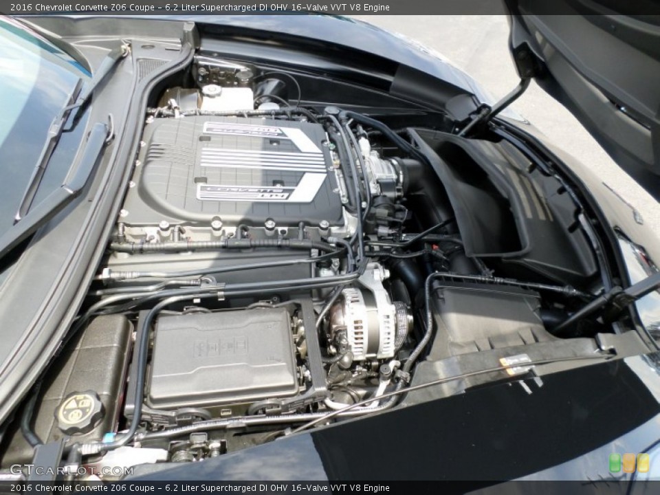 6.2 Liter Supercharged DI OHV 16-Valve VVT V8 Engine for the 2016 Chevrolet Corvette #105622765