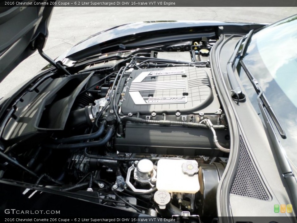 6.2 Liter Supercharged DI OHV 16-Valve VVT V8 Engine for the 2016 Chevrolet Corvette #105622798