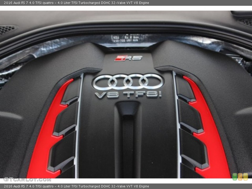 4.0 Liter TFSI Turbocharged DOHC 32-Valve VVT V8 Engine for the 2016 Audi RS 7 #105729806