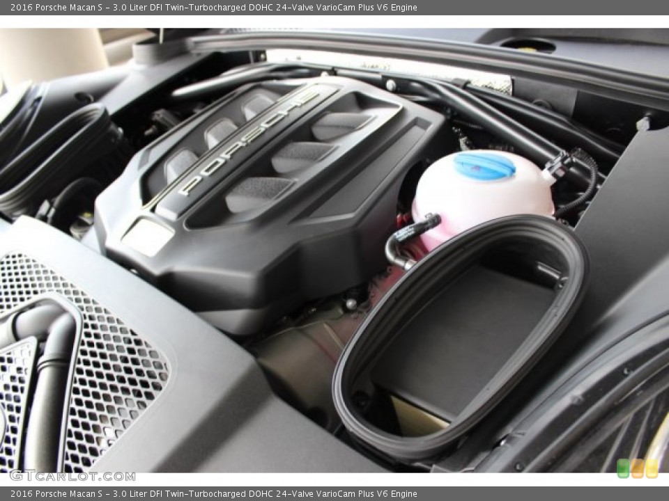 3.0 Liter DFI Twin-Turbocharged DOHC 24-Valve VarioCam Plus V6 Engine for the 2016 Porsche Macan #105732563