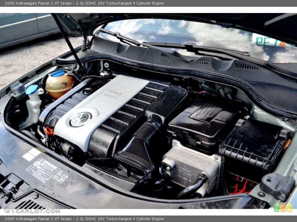 2.0L DOHC 16V Turbocharged 4 Cylinder 2006 Volkswagen Passat Engine