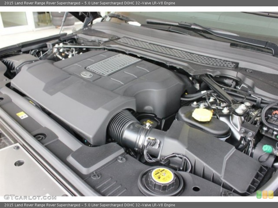5.0 Liter Supercharged DOHC 32-Valve LR-V8 Engine for the 2015 Land Rover Range Rover #105759686