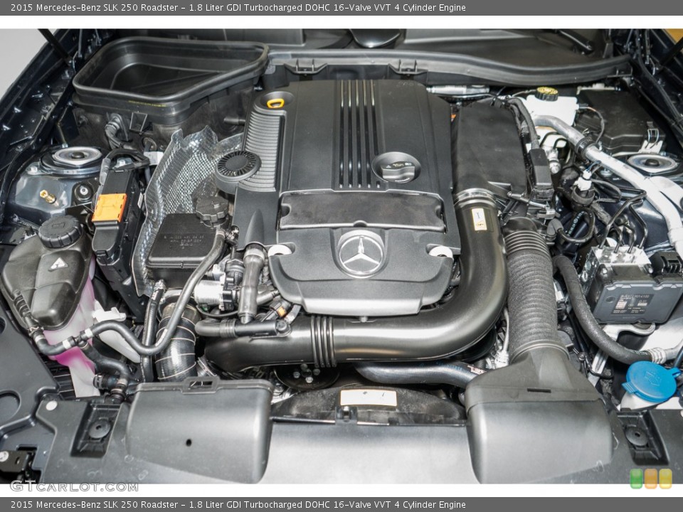 1.8 Liter GDI Turbocharged DOHC 16-Valve VVT 4 Cylinder Engine for the 2015 Mercedes-Benz SLK #105772256