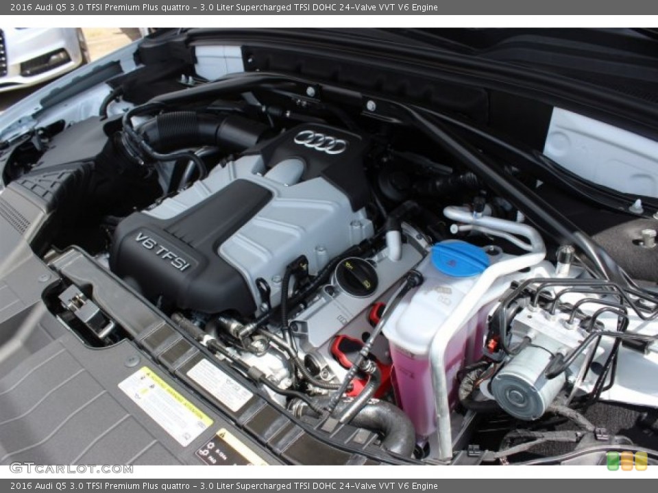 3.0 Liter Supercharged TFSI DOHC 24-Valve VVT V6 Engine for the 2016 Audi Q5 #105777365