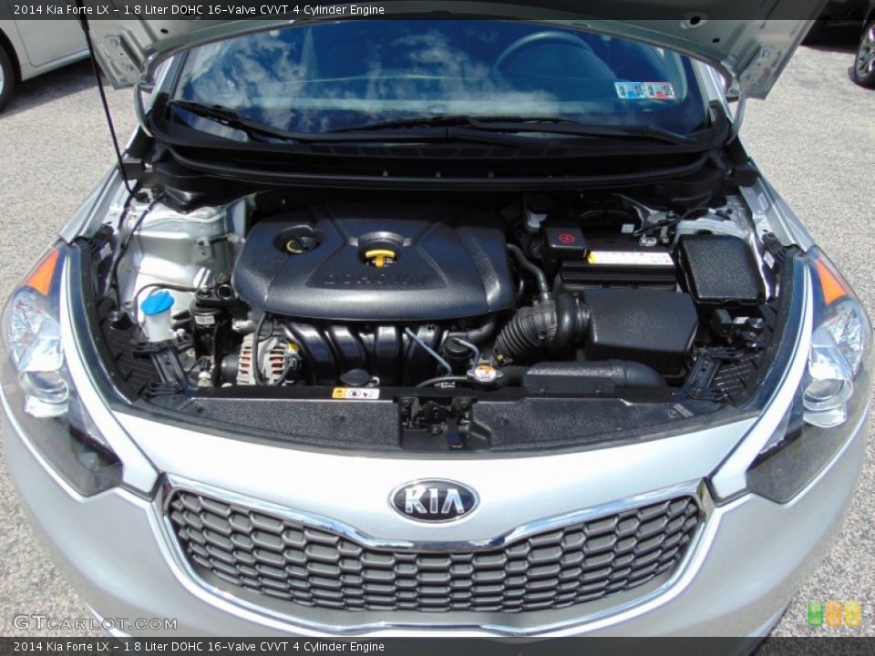 1.8 Liter DOHC 16-Valve CVVT 4 Cylinder Engine for the 2014 Kia Forte #105795105