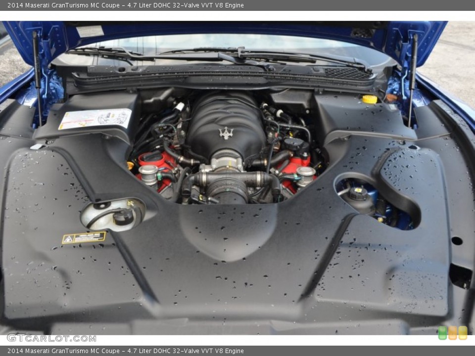 4.7 Liter DOHC 32-Valve VVT V8 Engine for the 2014 Maserati GranTurismo #105804474