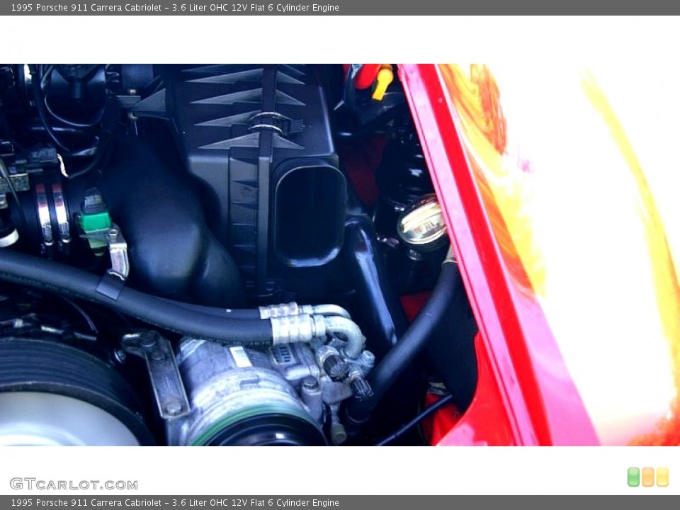 3.6 Liter OHC 12V Flat 6 Cylinder Engine for the 1995 Porsche 911 #105823255
