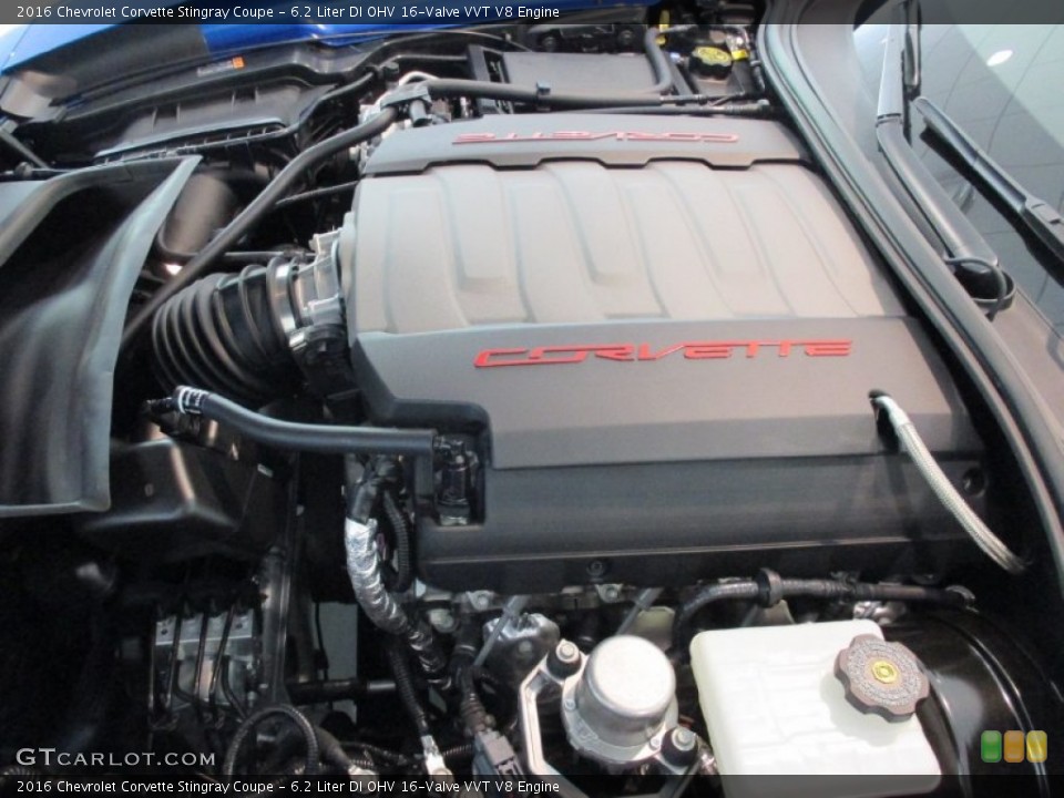 6.2 Liter DI OHV 16-Valve VVT V8 Engine for the 2016 Chevrolet Corvette #105826993