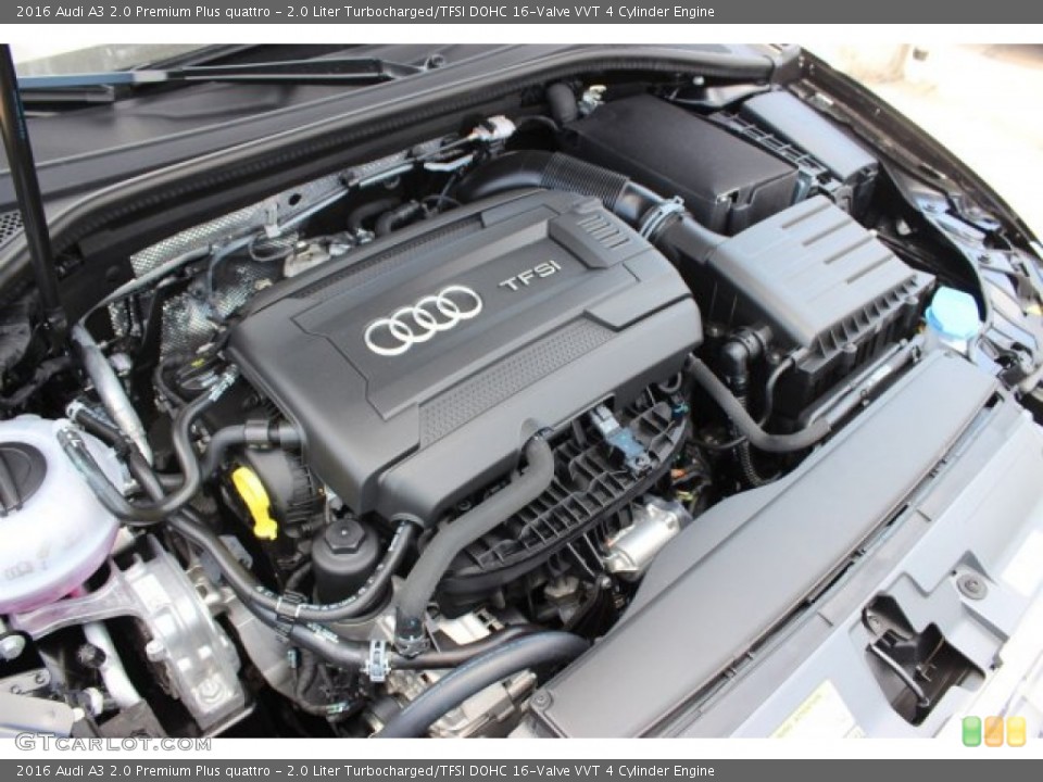 2.0 Liter Turbocharged/TFSI DOHC 16-Valve VVT 4 Cylinder Engine for the 2016 Audi A3 #105843394