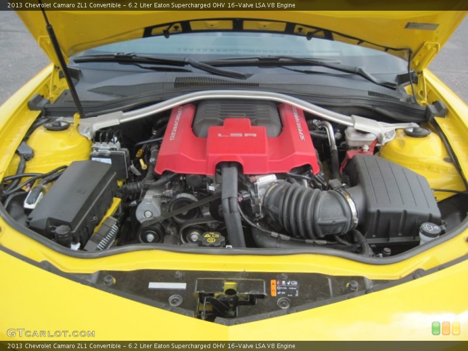 6.2 Liter Eaton Supercharged OHV 16-Valve LSA V8 Engine for the 2013 Chevrolet Camaro #105874305