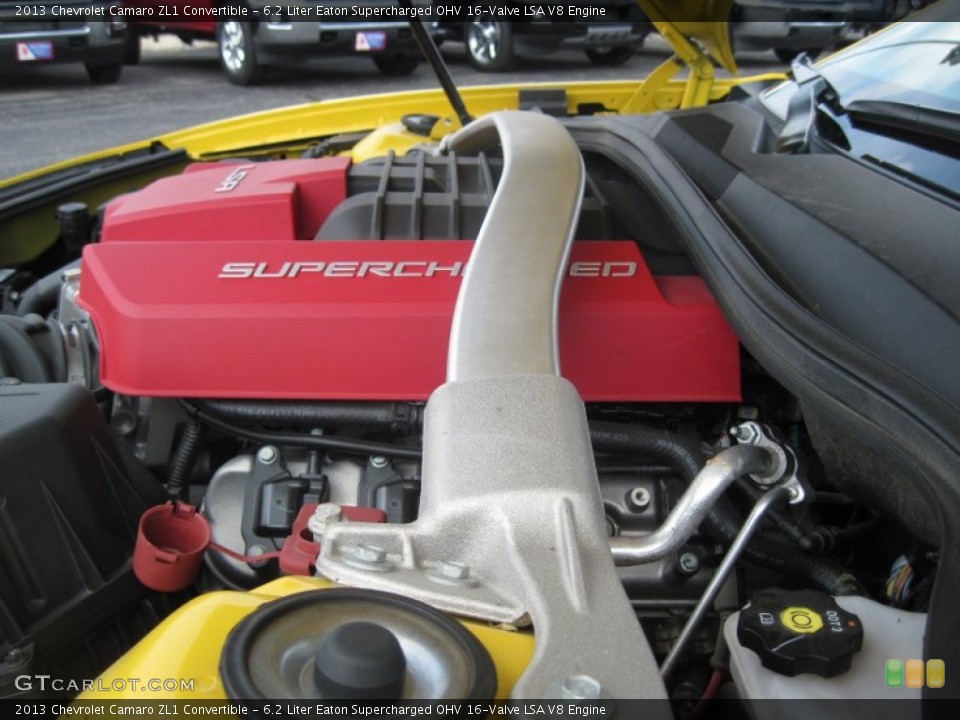 6.2 Liter Eaton Supercharged OHV 16-Valve LSA V8 Engine for the 2013 Chevrolet Camaro #105874332