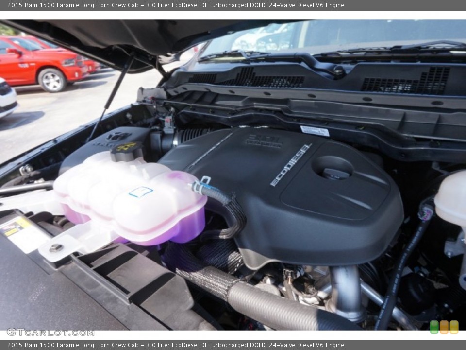 3.0 Liter EcoDiesel DI Turbocharged DOHC 24-Valve Diesel V6 Engine for the 2015 Ram 1500 #105877308