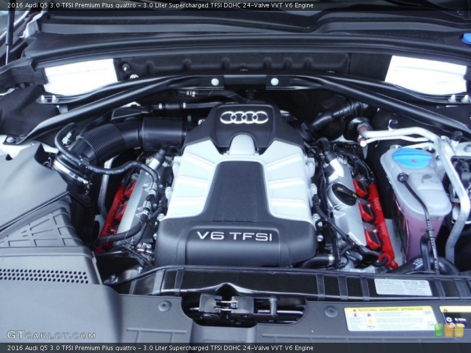 3.0 Liter Supercharged TFSI DOHC 24-Valve VVT V6 Engine for the 2016 Audi Q5 #105915390