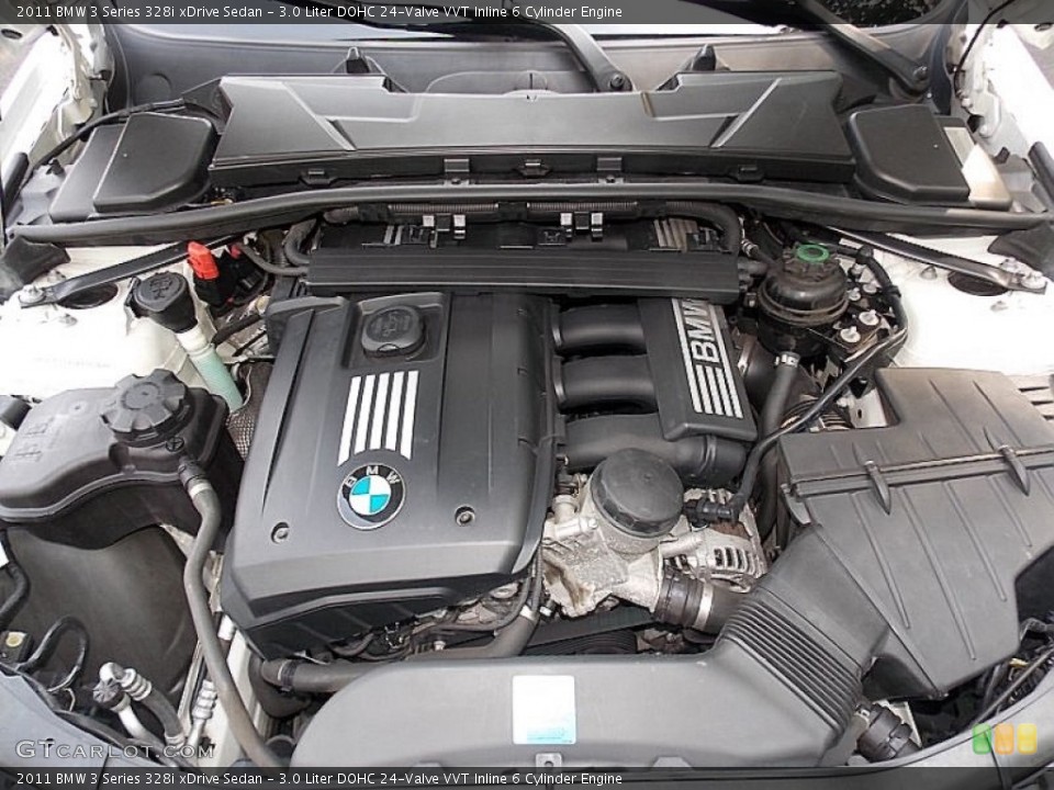 3.0 Liter DOHC 24-Valve VVT Inline 6 Cylinder Engine for the 2011 BMW 3 Series #105935341