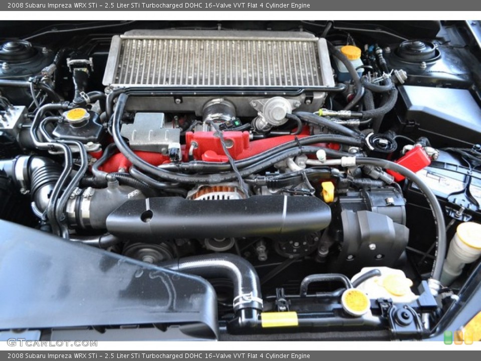 2.5 Liter STi Turbocharged DOHC 16-Valve VVT Flat 4 Cylinder Engine for the 2008 Subaru Impreza #105958845