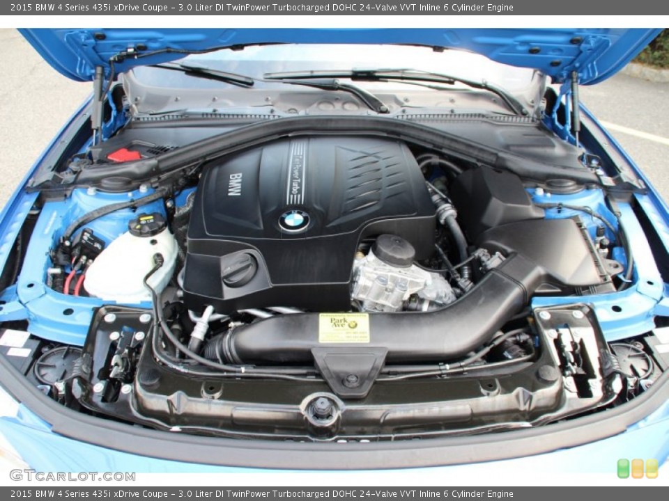 3.0 Liter DI TwinPower Turbocharged DOHC 24-Valve VVT Inline 6 Cylinder Engine for the 2015 BMW 4 Series #105968526