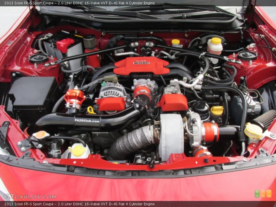 2.0 Liter DOHC 16-Valve VVT D-4S Flat 4 Cylinder Engine for the 2013 Scion FR-S #105989604